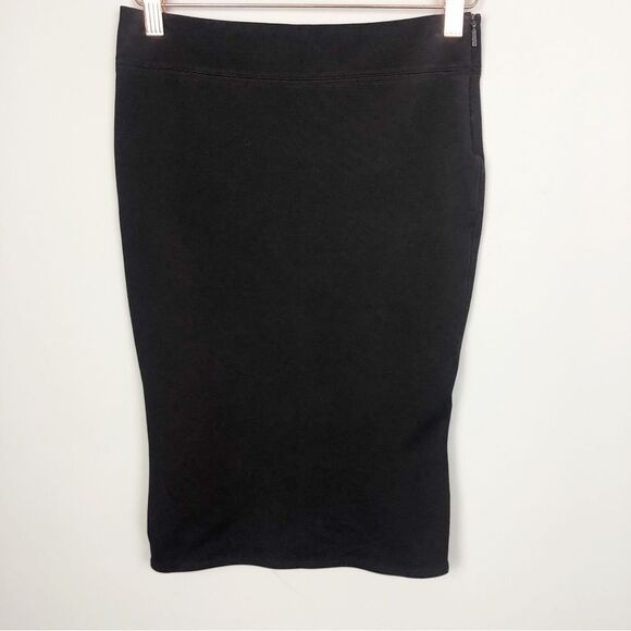 GUCCI | Dark Brown Pencil Skirt Banded Back Hem Women’s Size Small - Picture 1 of 8